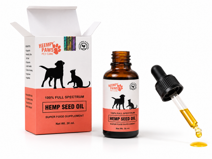 100% Hemp seed oil 30Ml Bottle With Dropper