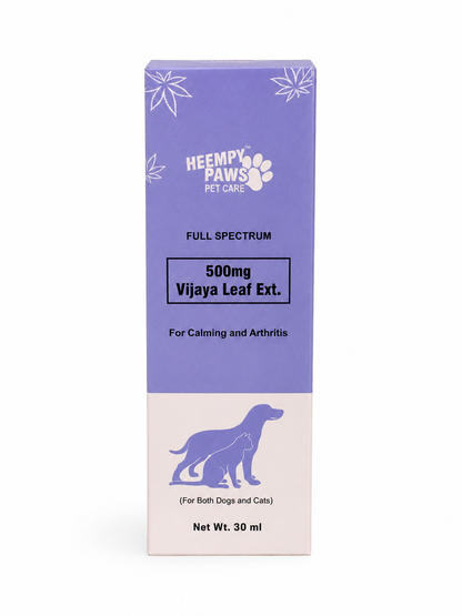 Full spectrum Vijaya Leaf Ext (500mg CBD oil)