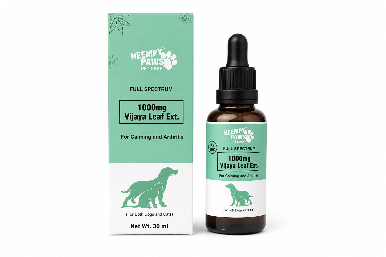 Full spectrum Vijaya Leaf Ext (1000mg CBD oil)