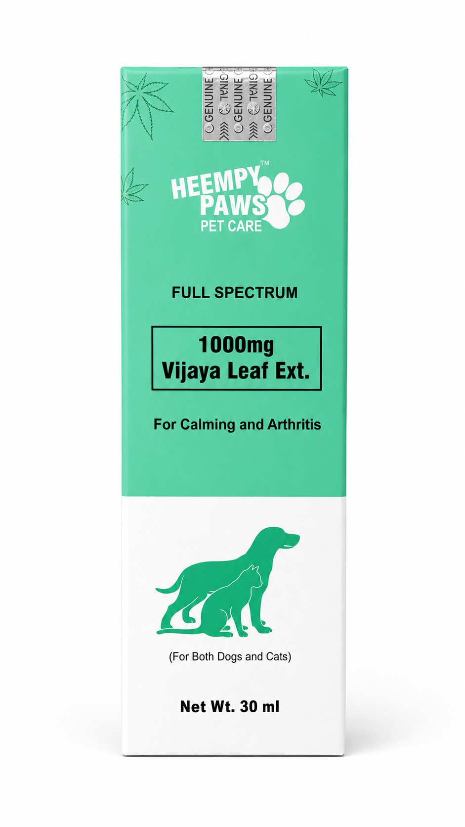 Full spectrum Vijaya Leaf Ext (1000mg CBD oil)