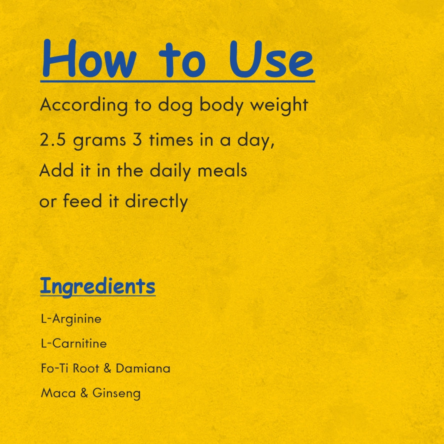 Breeding solution for Male dogs