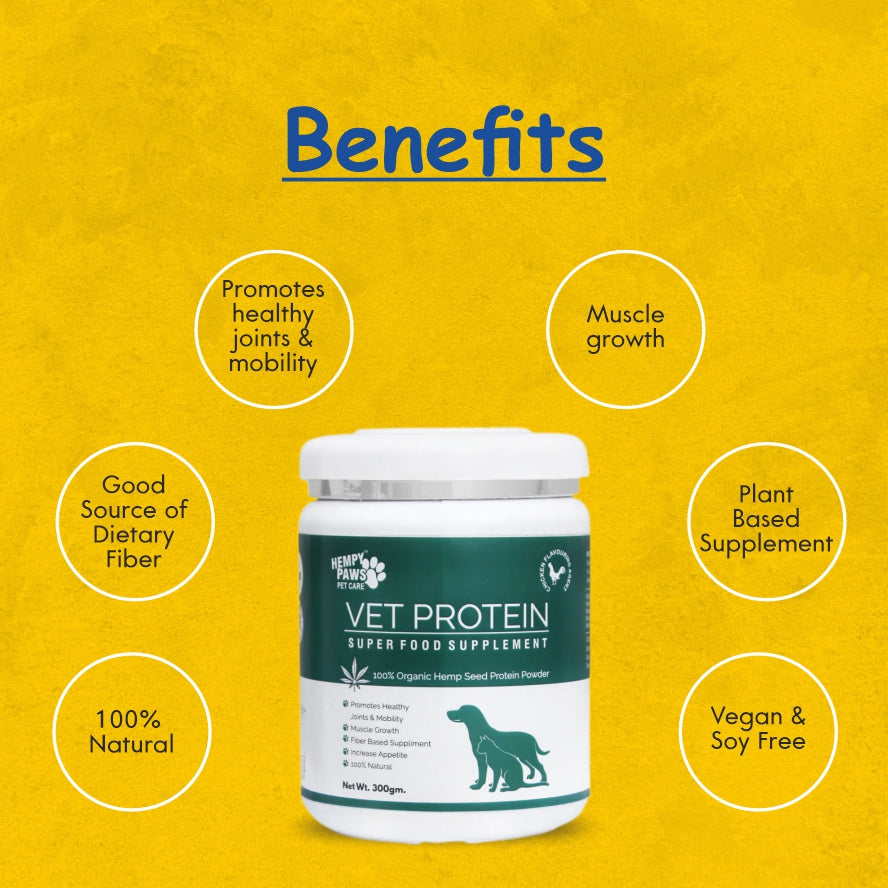 Vet Protein Pro 500 Grams with Added Chicken flavoring Agent