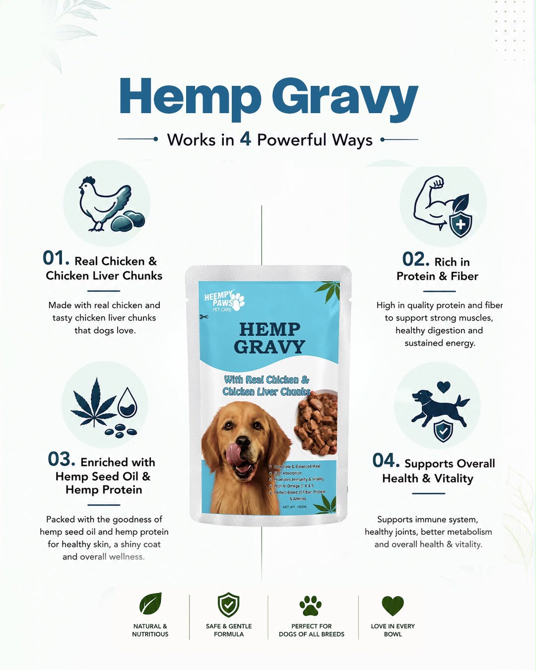Hemp Gravy ( 1 Pouch 80g )