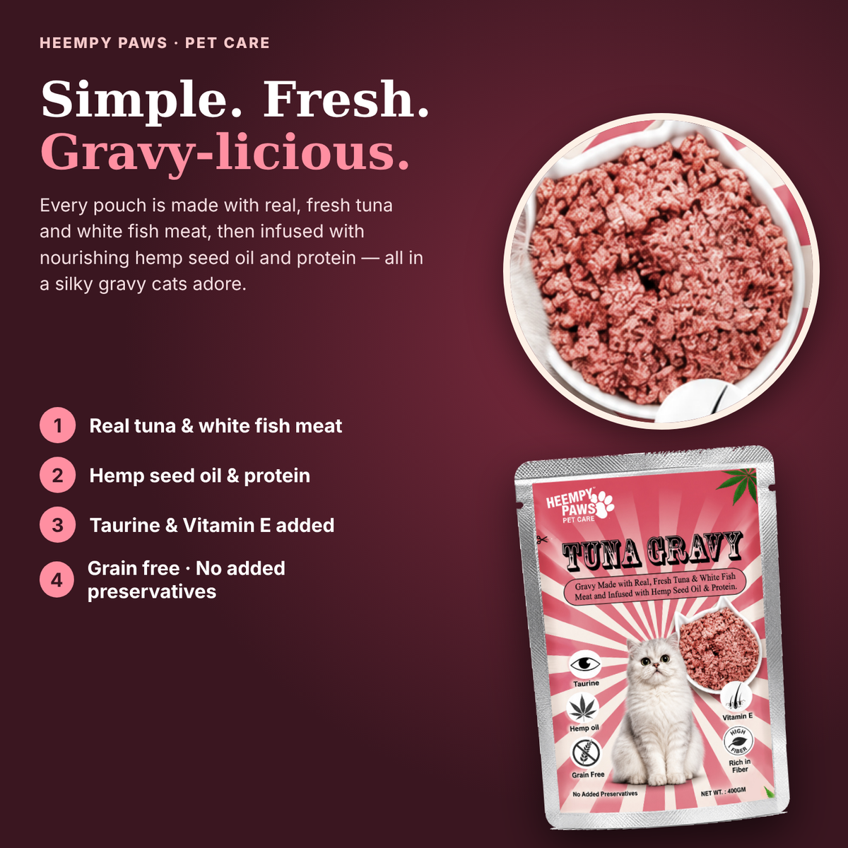 Tuna Gravy ( 1 Pouch 80g )